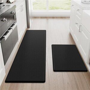Kitchen Mats 2PCS Kitchen Rugs Cushioned Anti Fatigue Kitchen Mats Non Slip